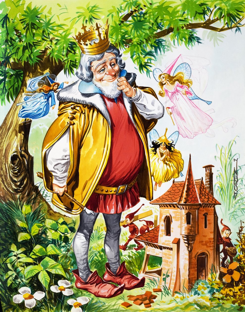 Könige mit Feen von Jose Ortiz