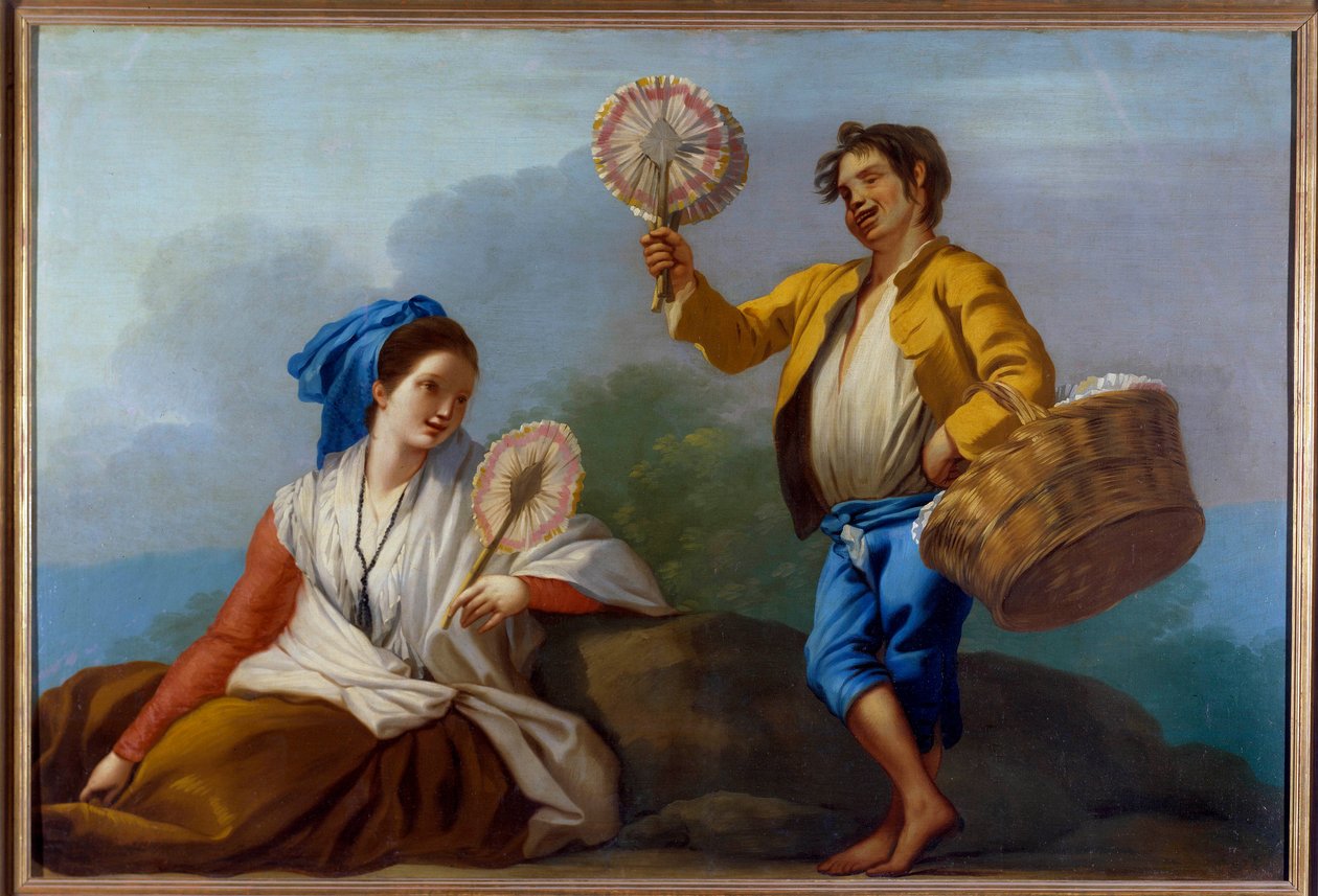 Der Fächerhändler von José del Castillo