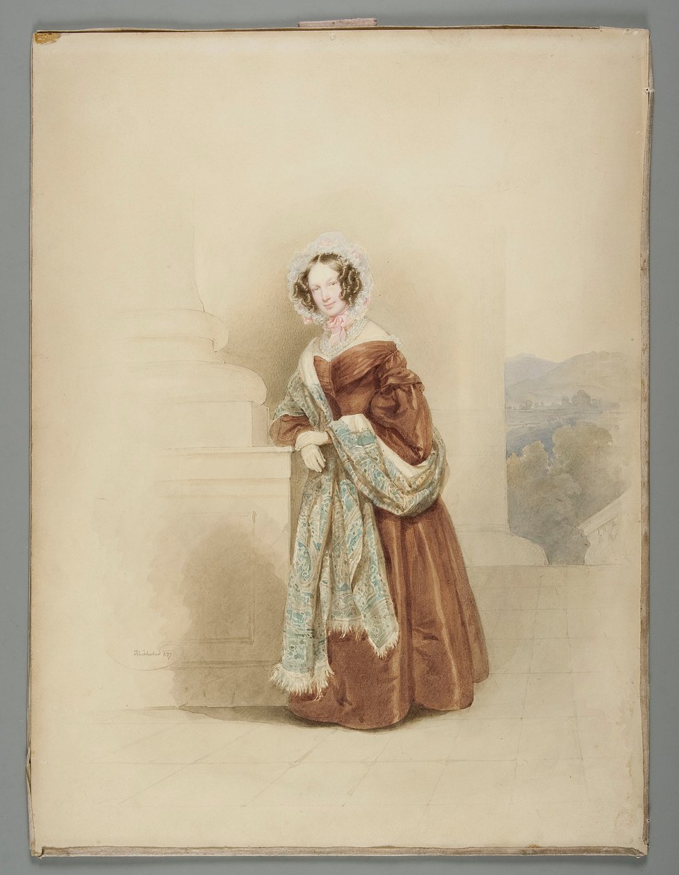Adelajda Marianna Gräfin Stadion von Warthausen (1804-1885), Karolowa Lanckorońska z Brzezia von Josef Kriehuber