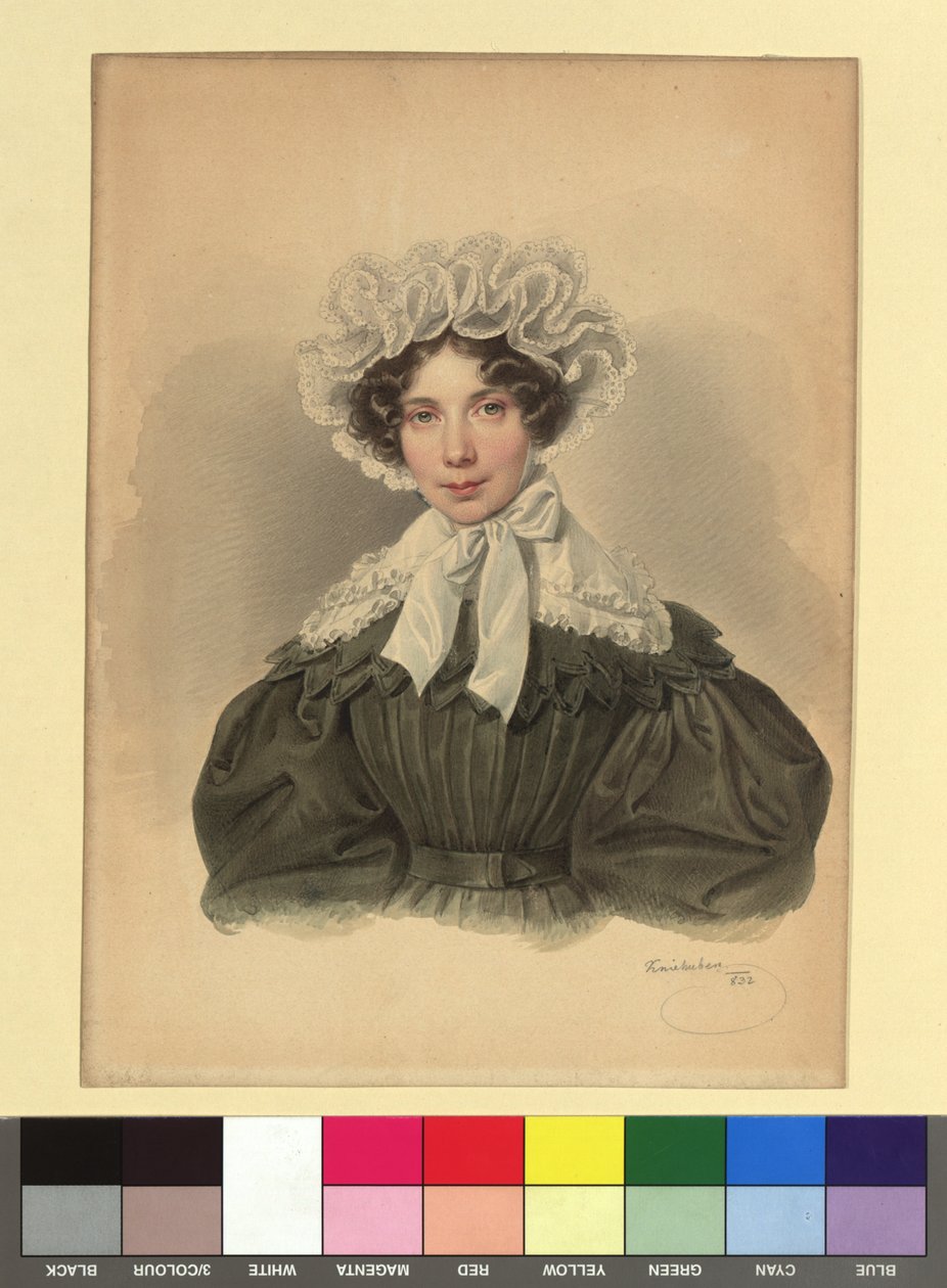 Frau Haslinger von Josef Kriehuber