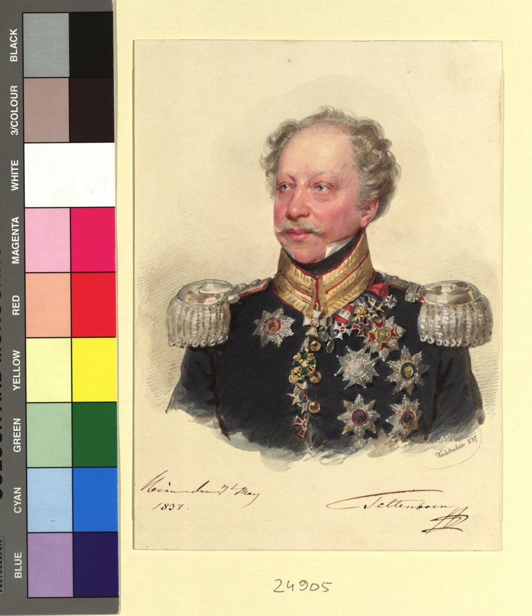 General C. F. Baron Tettenborn von Josef Kriehuber