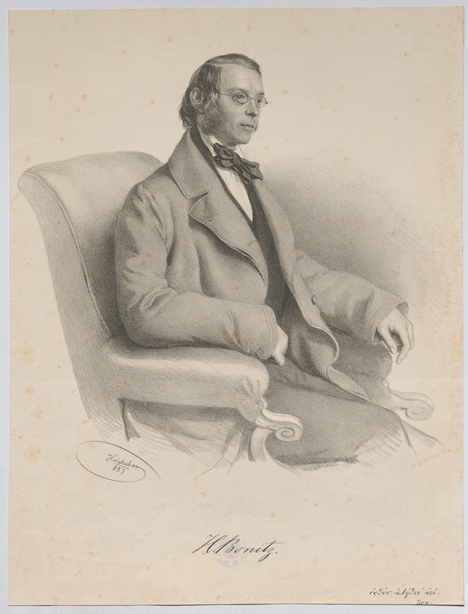 H. Bonitz von Josef Kriehuber