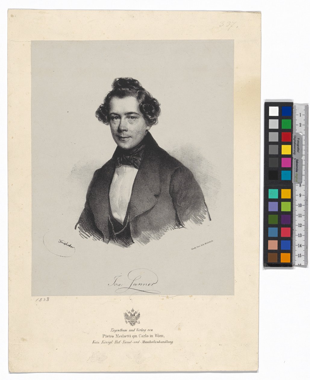 Josef Lanner von Josef Kriehuber