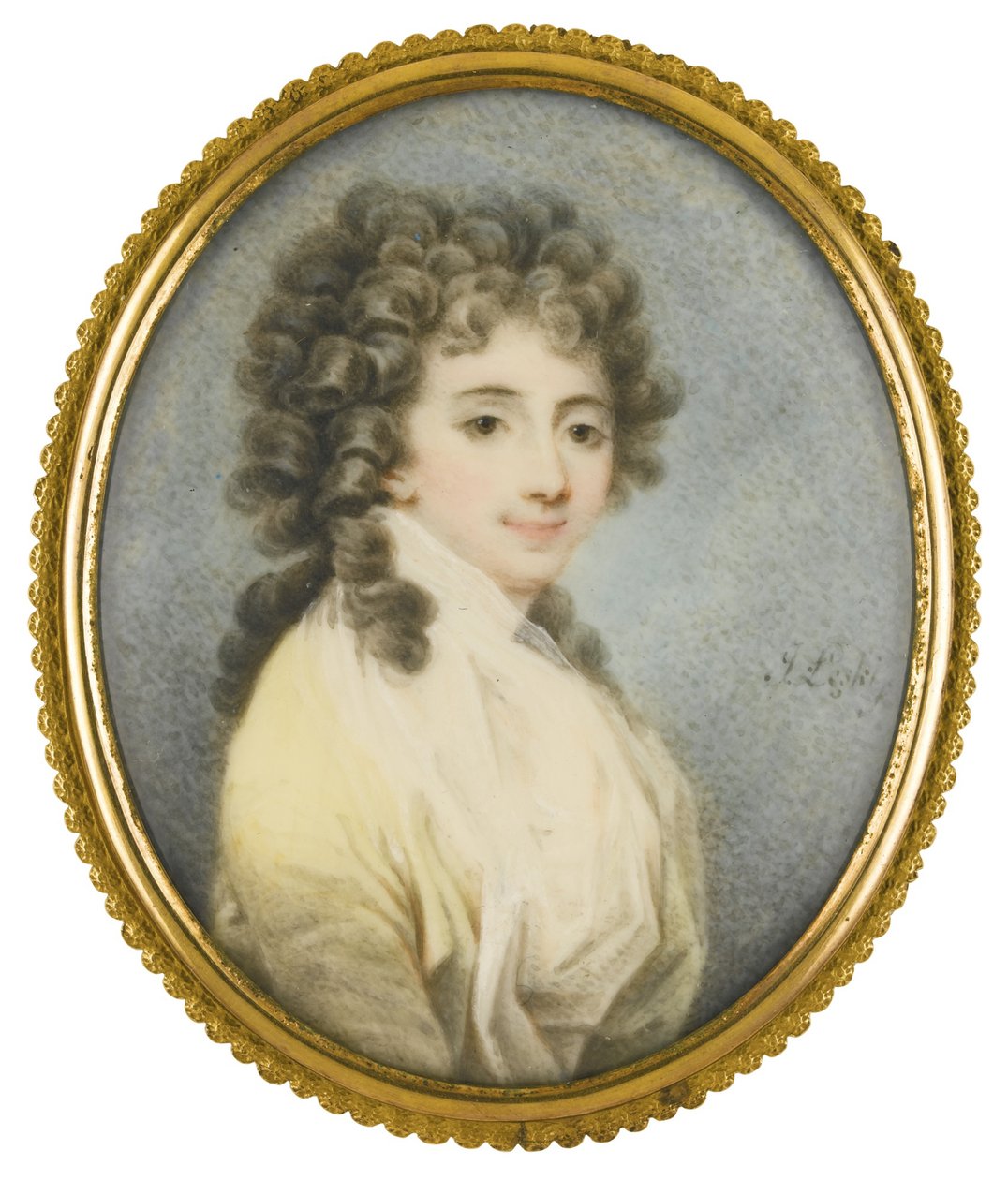 Porträt der Gräfin Zofia Potocka-Witt 1760-1822, zweite Hälfte des 18. Jahrhunderts von Josef Leski