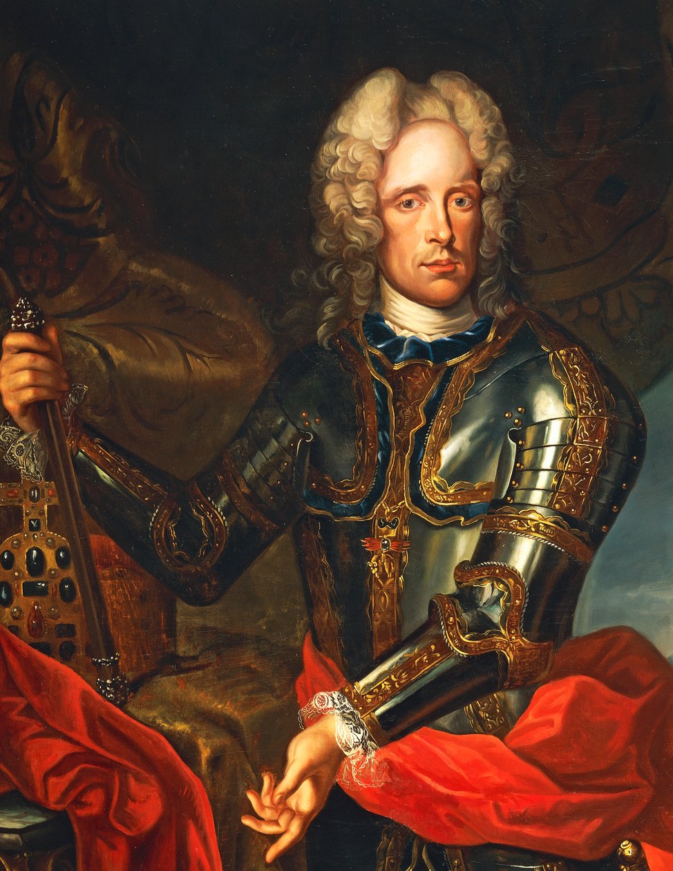 Porträt von Joseph I. von Österreich von Josef and Mayrhofer Friedrich Kiss