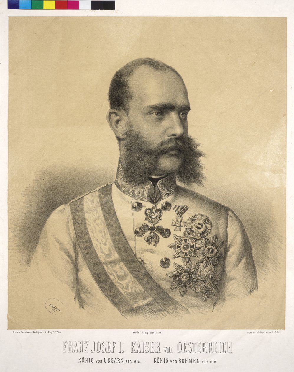 Kaiser von Österreich Franz Joseph I von Josef Nikolaus Kriehuber