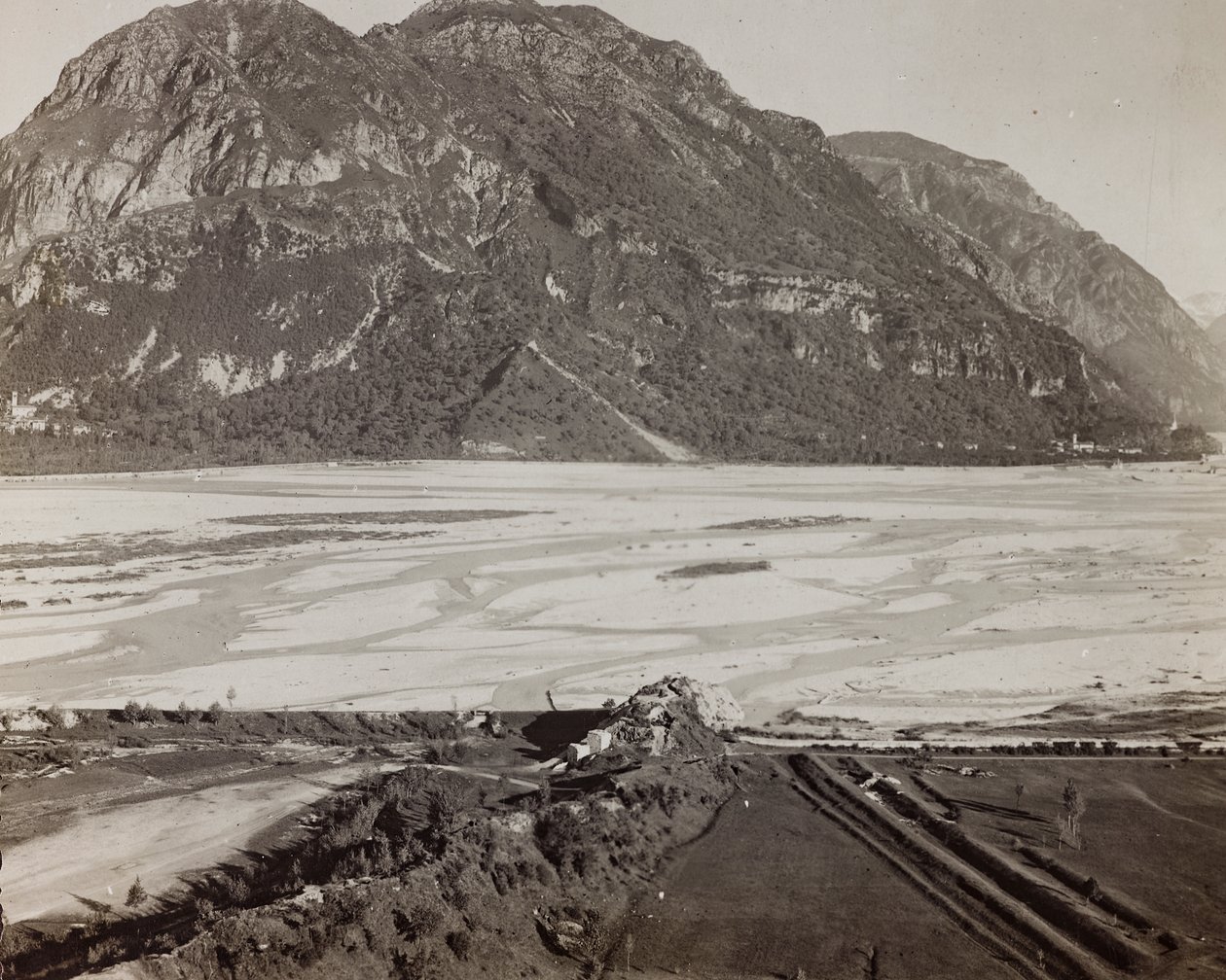 Album "Meine Weltkriegs-Erinnerungen Südwestfront (Kärnten, Italien, Südtirol) 31/03/1915-12/11/1918 - Josef Zohles Wien": der Tagliamento von Josef Zohles
