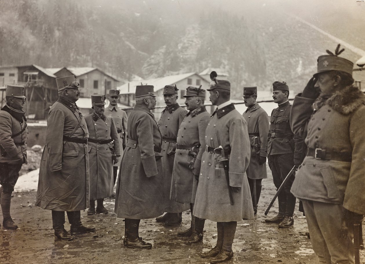 Album "Meine weltkriegs - Erinnerungen Südwestfront (Kärnten, Italien, Südtirol) 31/03/1915-12/11/1918 - Josef Zohles Wien": Erzherzog Friedrich von Josef Zohles