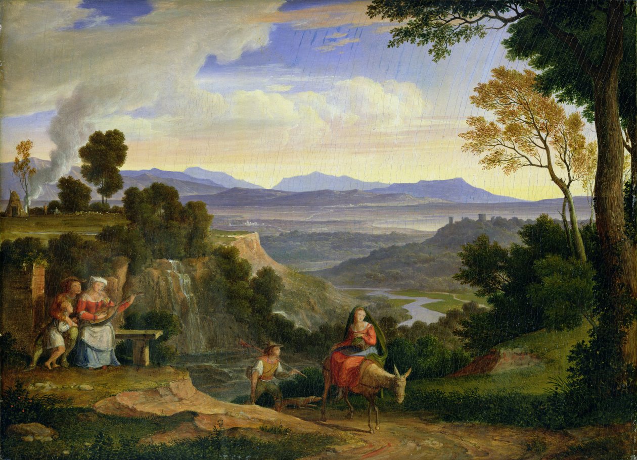 In Ronciglione, 1815 von Joseph Anton Koch