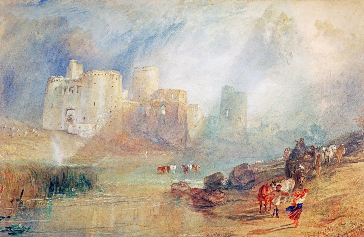 Kidwelly Castle, Wales von Joseph Mallord William Turner