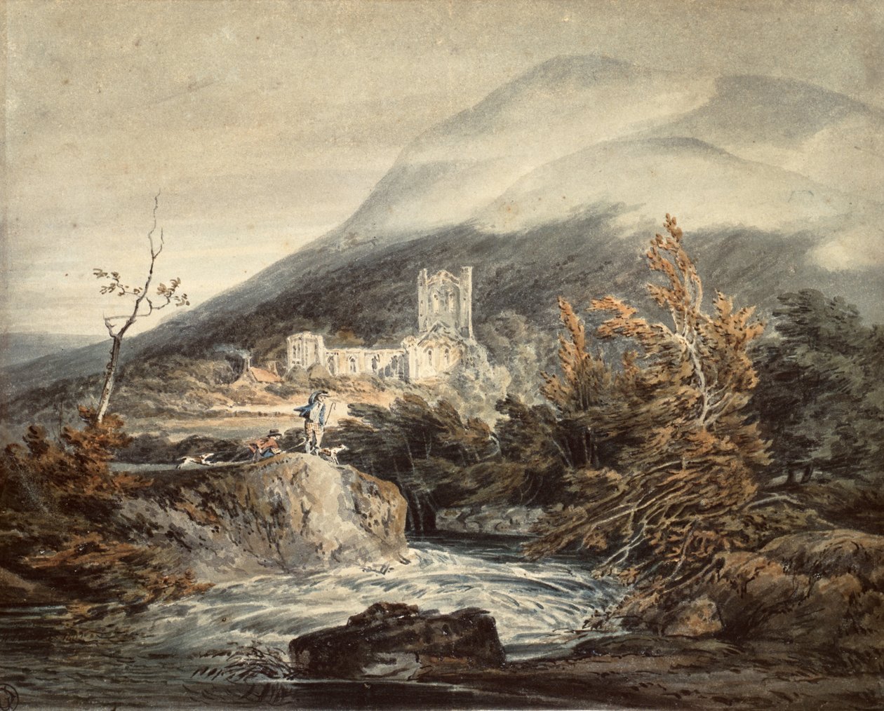Llanthony Abbey, Monmouthshire von Joseph Mallord William Turner