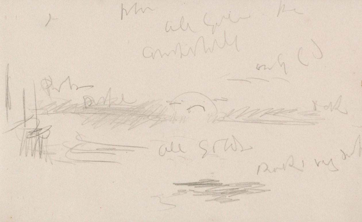 Das Channel-Skizzenbuch von Joseph Mallord William Turner