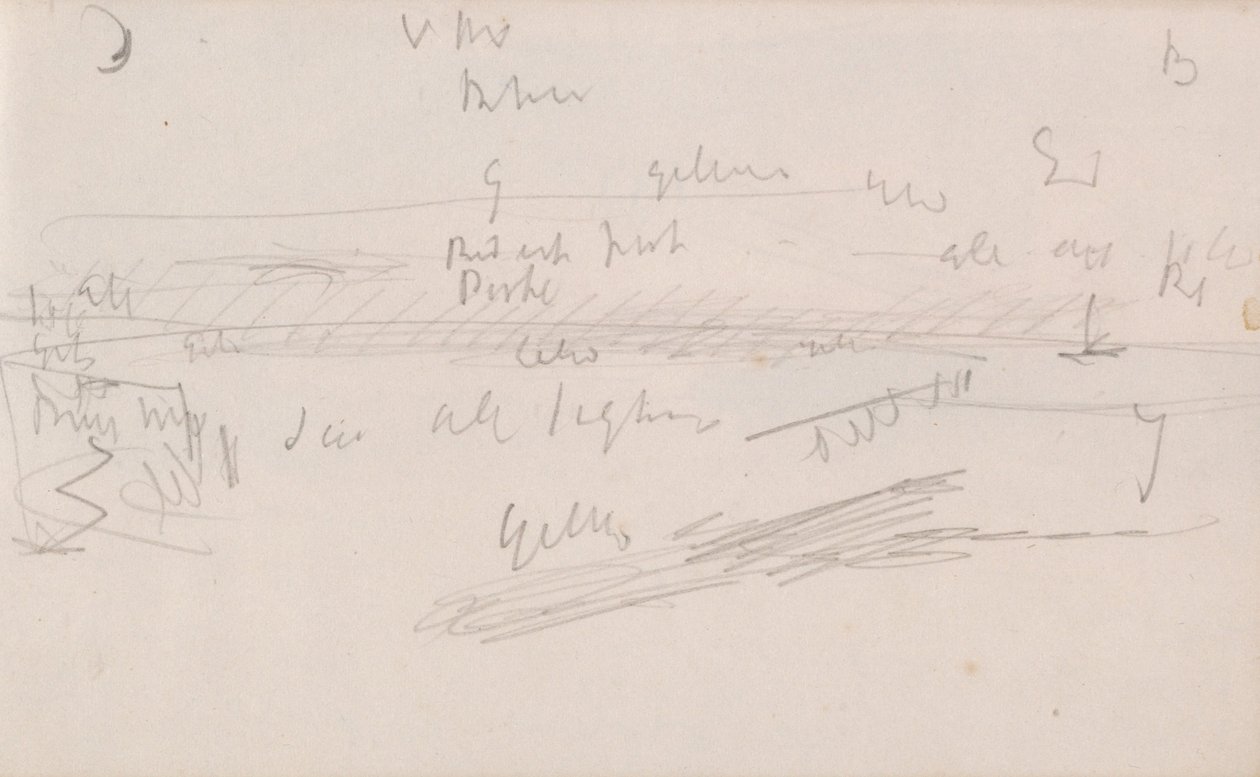 Das Kanal-Skizzenbuch von Joseph Mallord William Turner