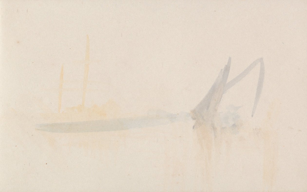 Das Kanal-Skizzenbuch von Joseph Mallord William Turner