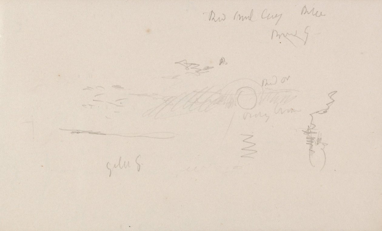 Das Kanal-Skizzenbuch von Joseph Mallord William Turner