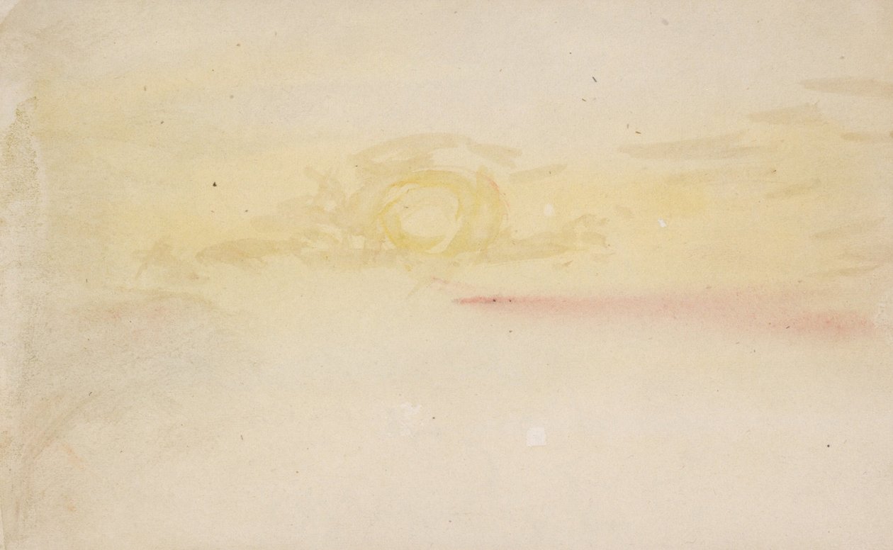 Das Kanal-Skizzenbuch von Joseph Mallord William Turner
