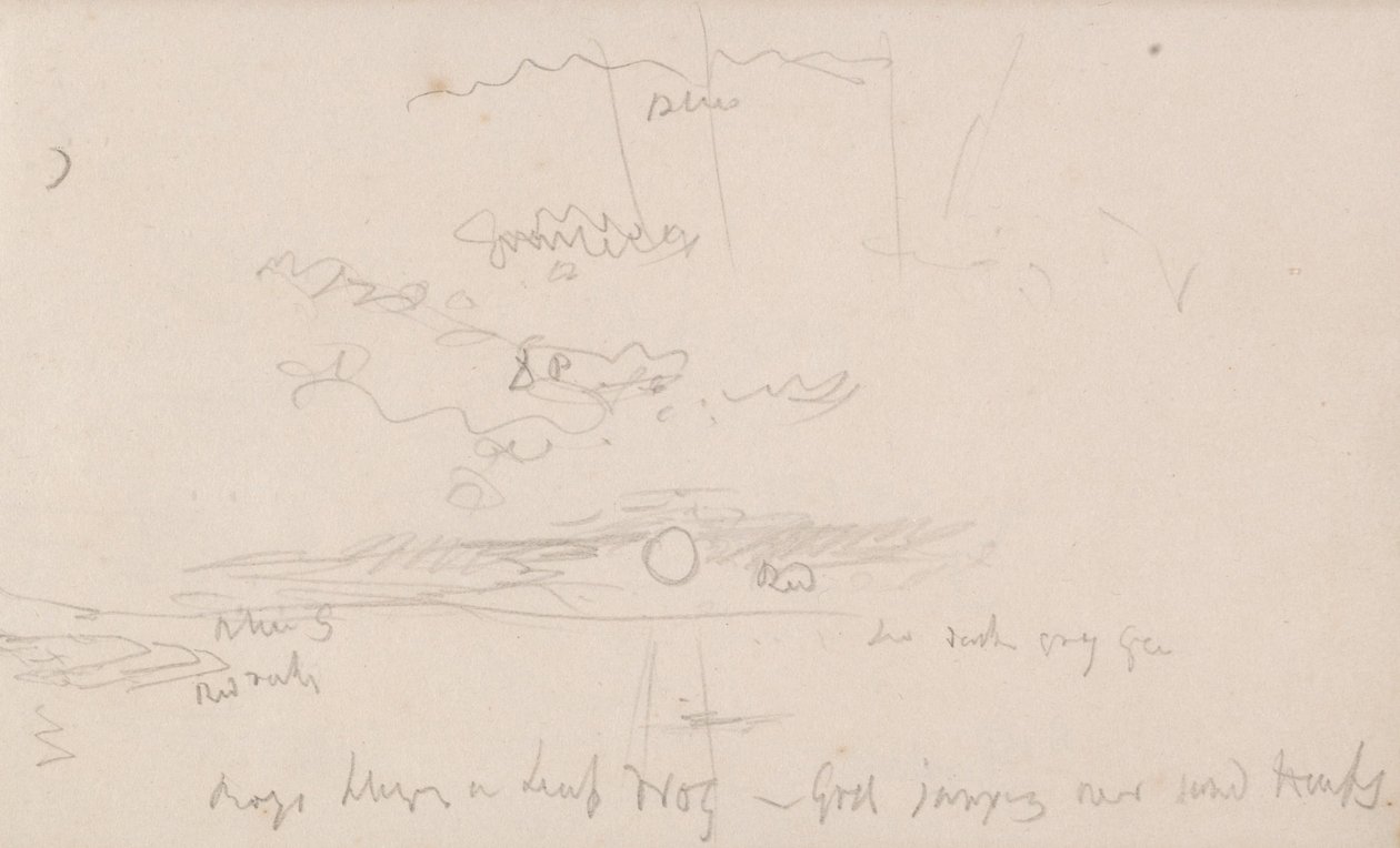 Das Kanal-Skizzenbuch von Joseph Mallord William Turner
