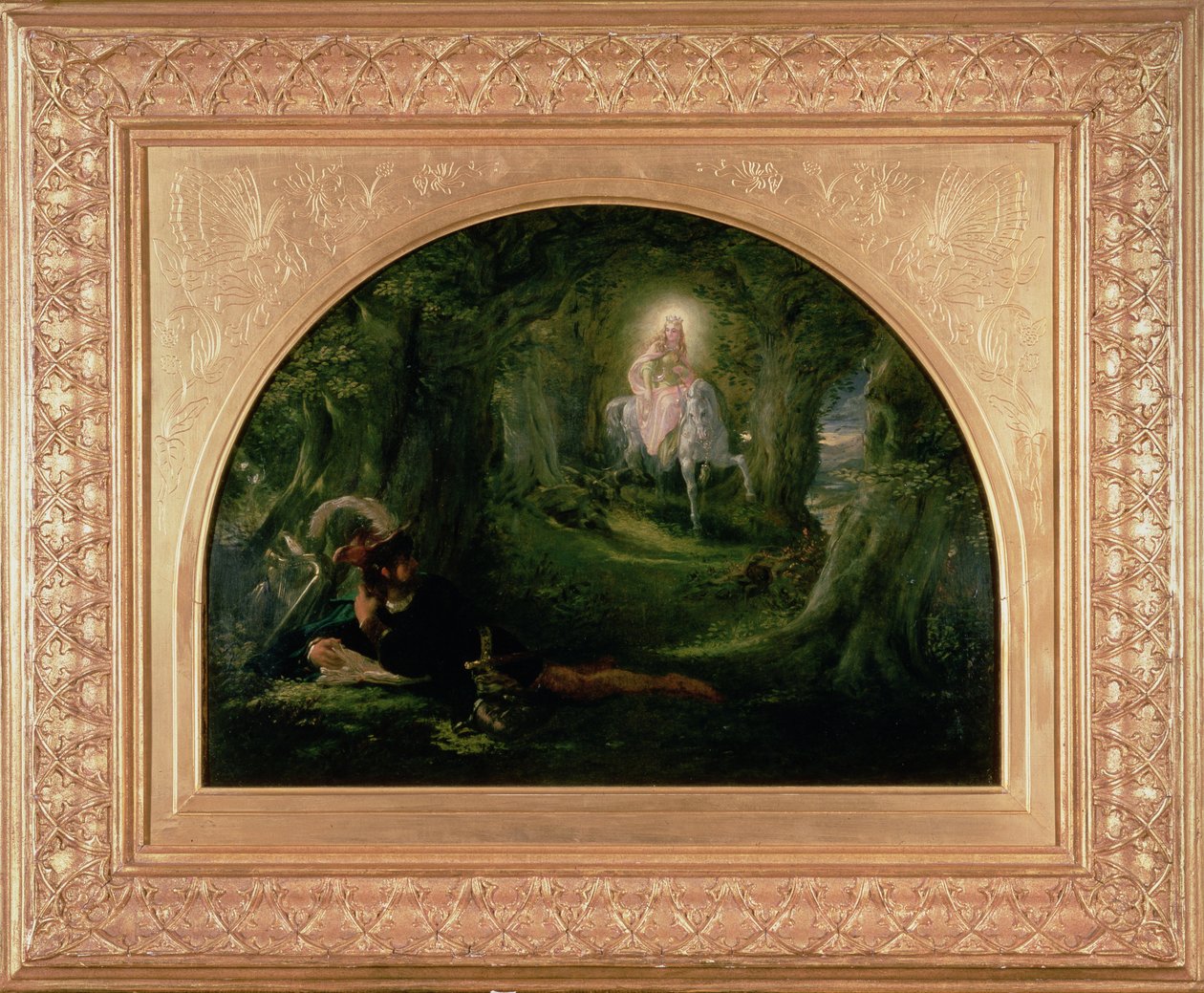 La Belle Dame Sans Merci (Die Geschichte von Thomas Rhymer) von Joseph Noel Paton