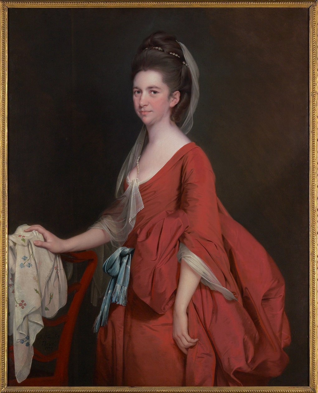 Porträt von Dorothy Beridge, geb. Gladwin (gest. 1792) 1777 von Joseph Wright of Derby