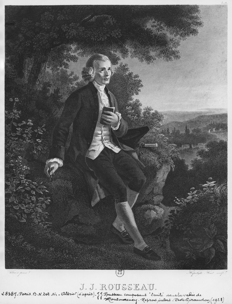 Jean-Jacques Rousseau komponiert 