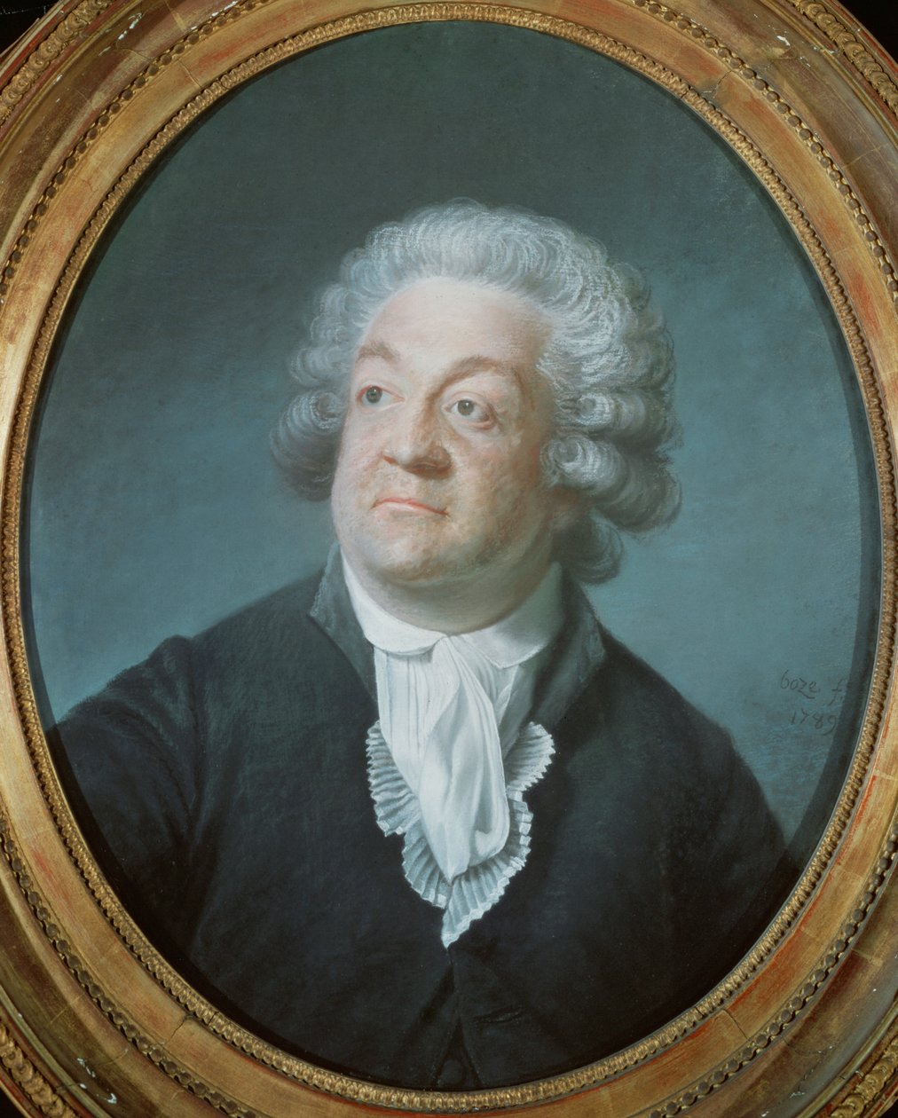 Honoré Gabriel de Riqueti, Comte de Mirabeau, trat dem Dritten Stand als Mitglied der Konstituierenden Versammlung bei von Joseph Boze