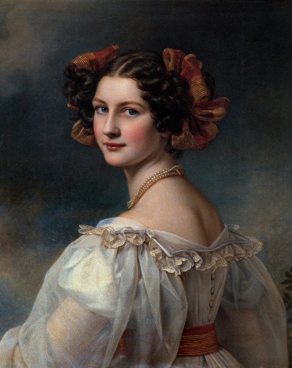 Porträt von Augustin von Joseph Carl Stieler