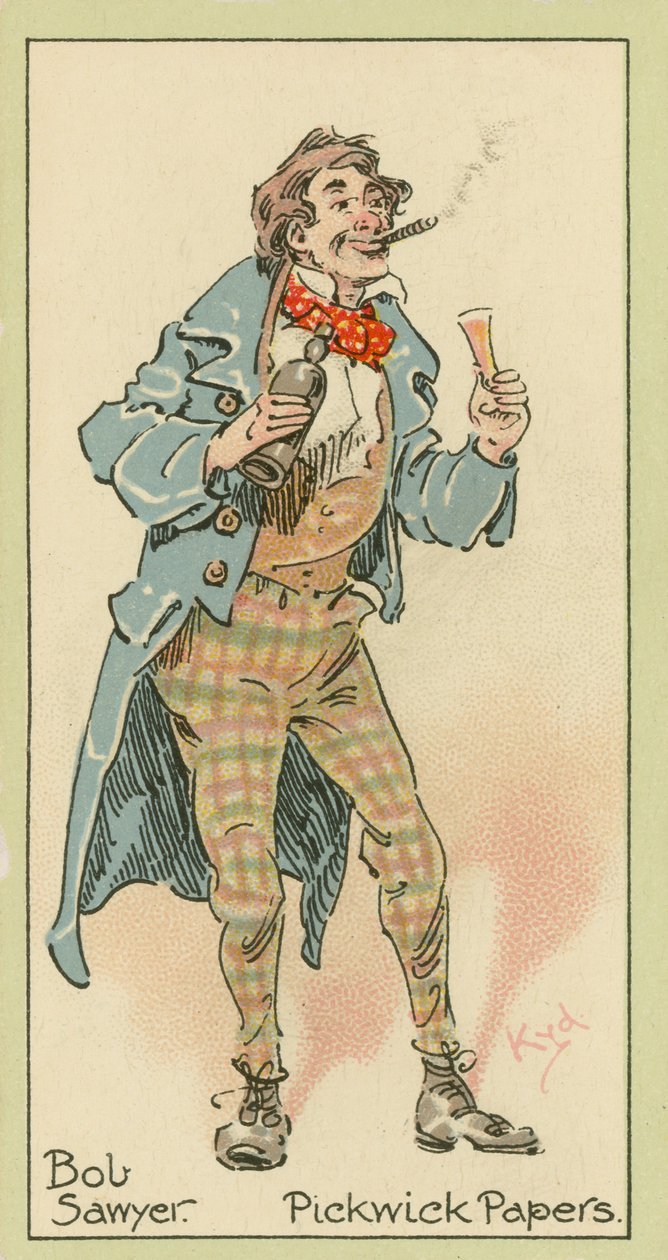 Bob Sawyer, Die Pickwickier von Joseph Clayton (1856-1937) (after) Clarke