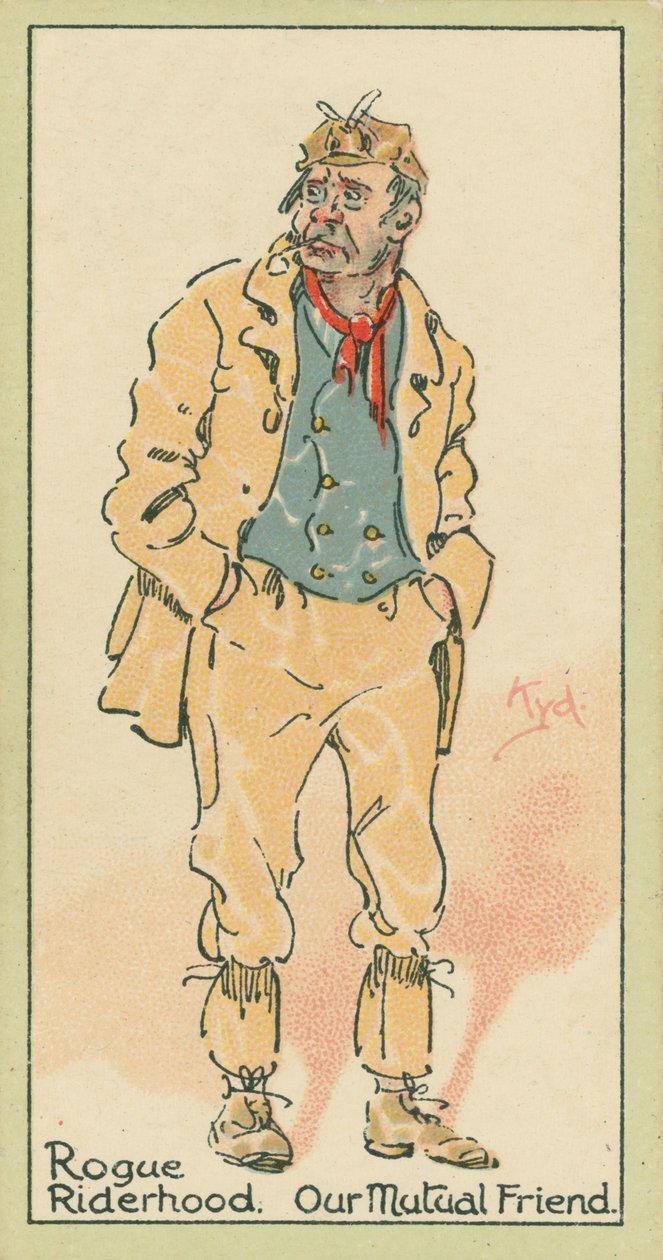 Rogue Riderhood, Unser gemeinsamer Freund von Joseph Clayton (1856-1937) (after) Clarke