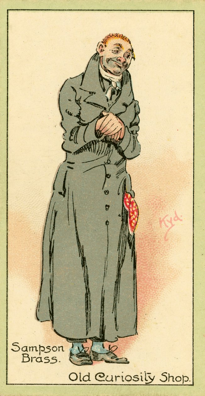 Sampson Brass, Der Raritätenladen von Joseph Clayton (1856-1937) (after) Clarke