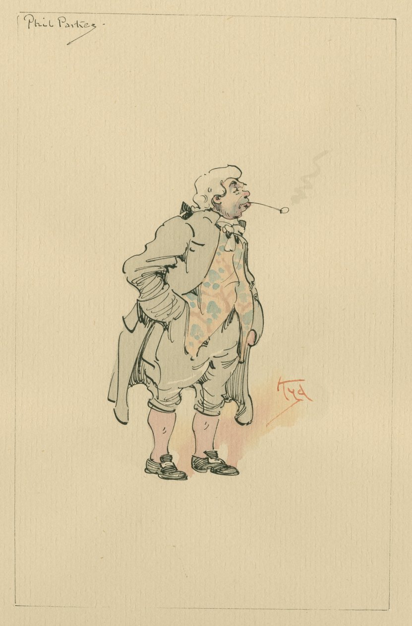 Phil Parkes, ca. 1920er von Joseph Clayton Clarke