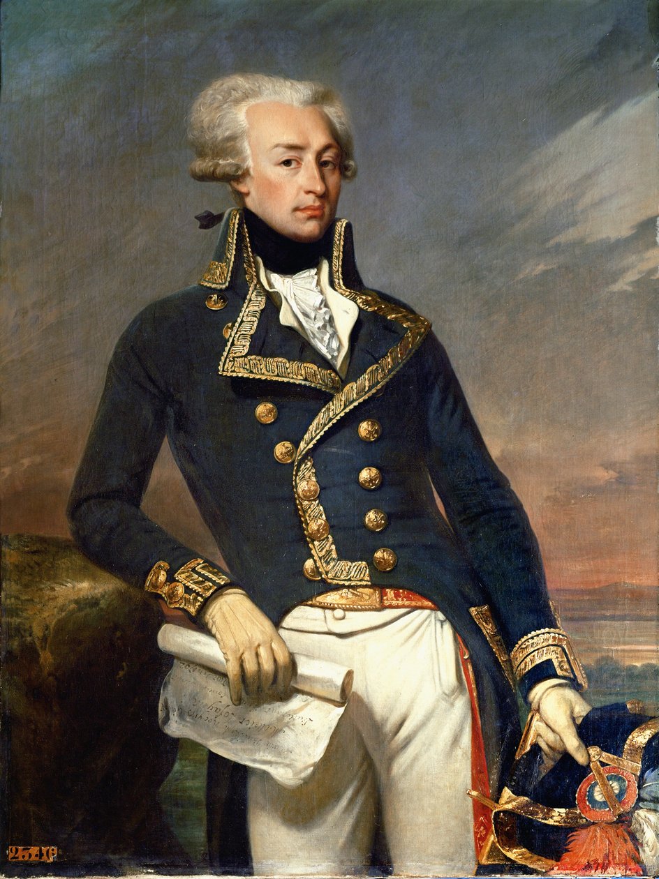 Marie Joseph de Motier, Marquis de Lafayette von Joseph Desire Court