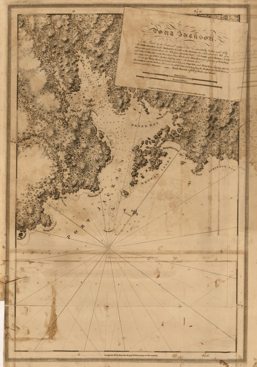 Der Atlantische Neptun, veröffentlicht für die Nutzung der Royal Navy von Großbritannien von Joseph F. W. Des Barres