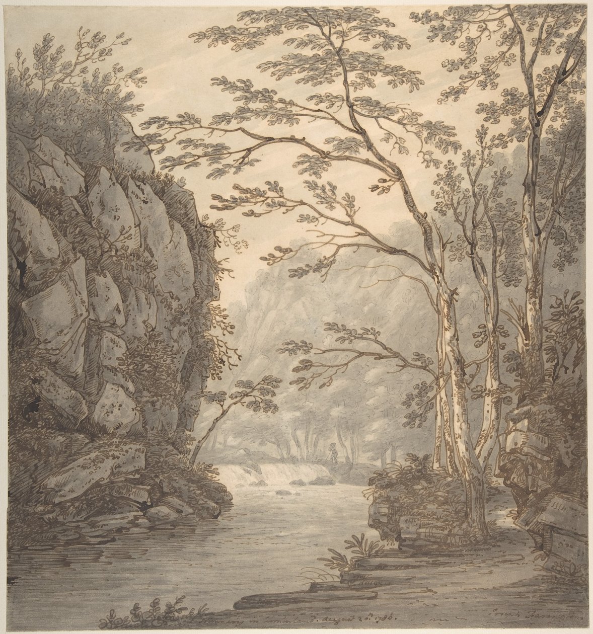 Im Kloster in Cumberland von Joseph Farington