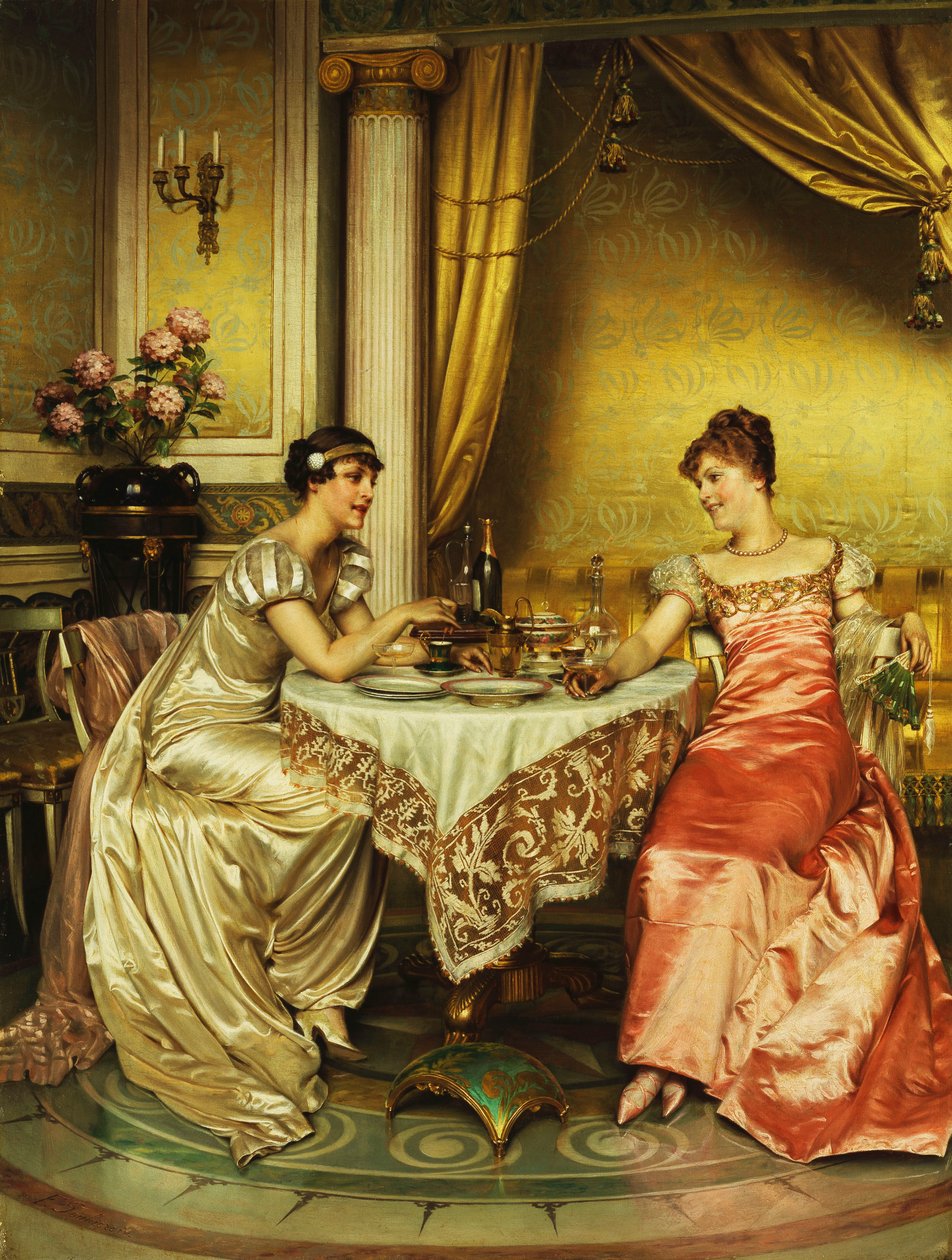 Tête-à-Tête von Joseph Frederick Charles Soulacroix