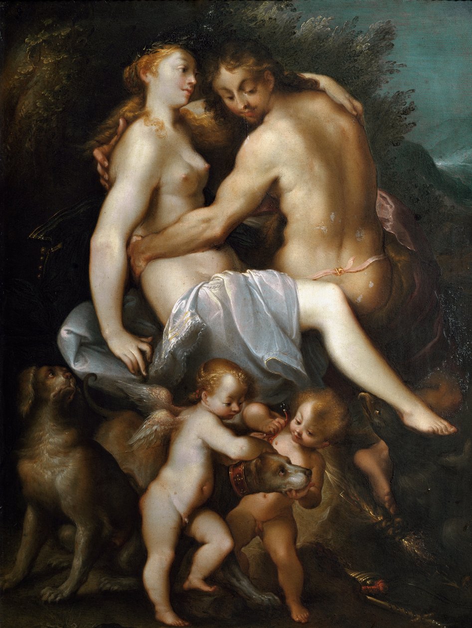 Adonis und Venus von Joseph Heintz