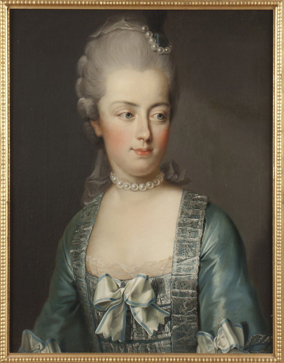 Porträt von Erzherzogin Marie Antoinette von Österreich (1755-1793), Königin der Franzosen von Joseph Hickel