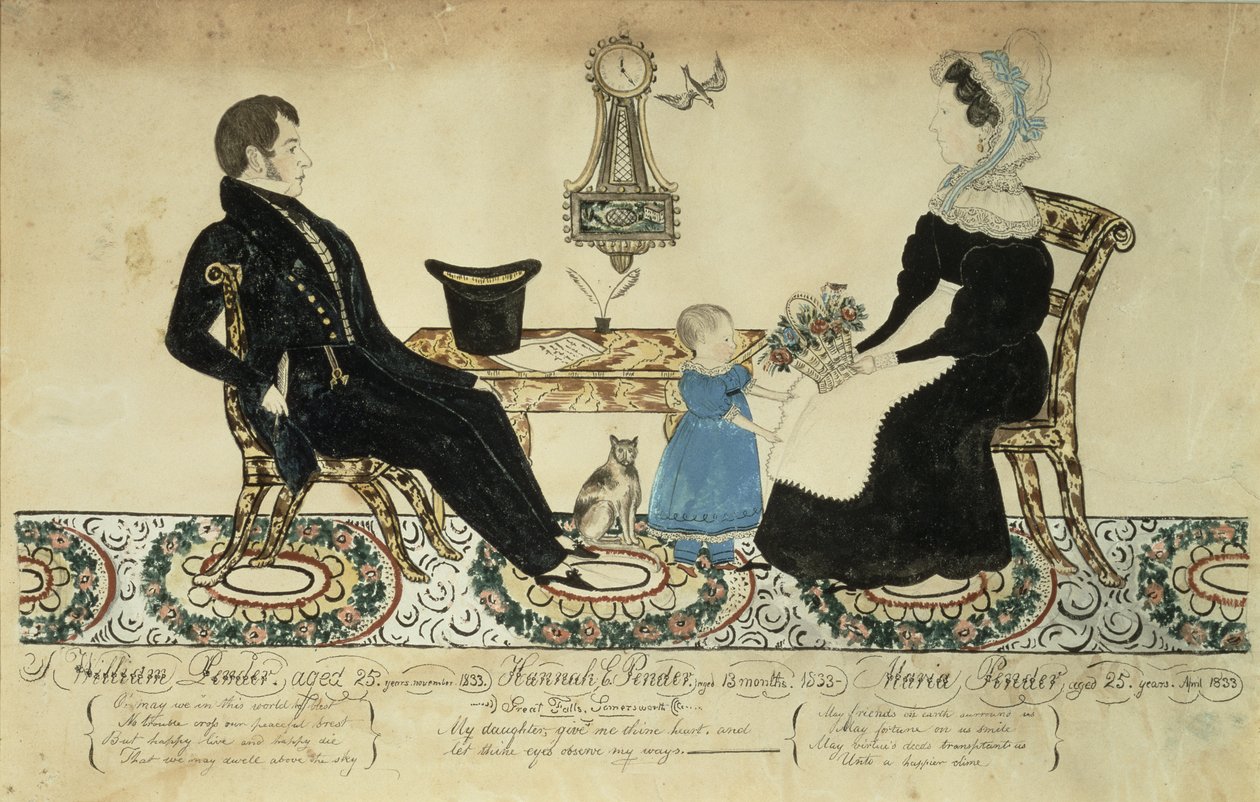 Familie William Pender von Joseph Hilliard Davis