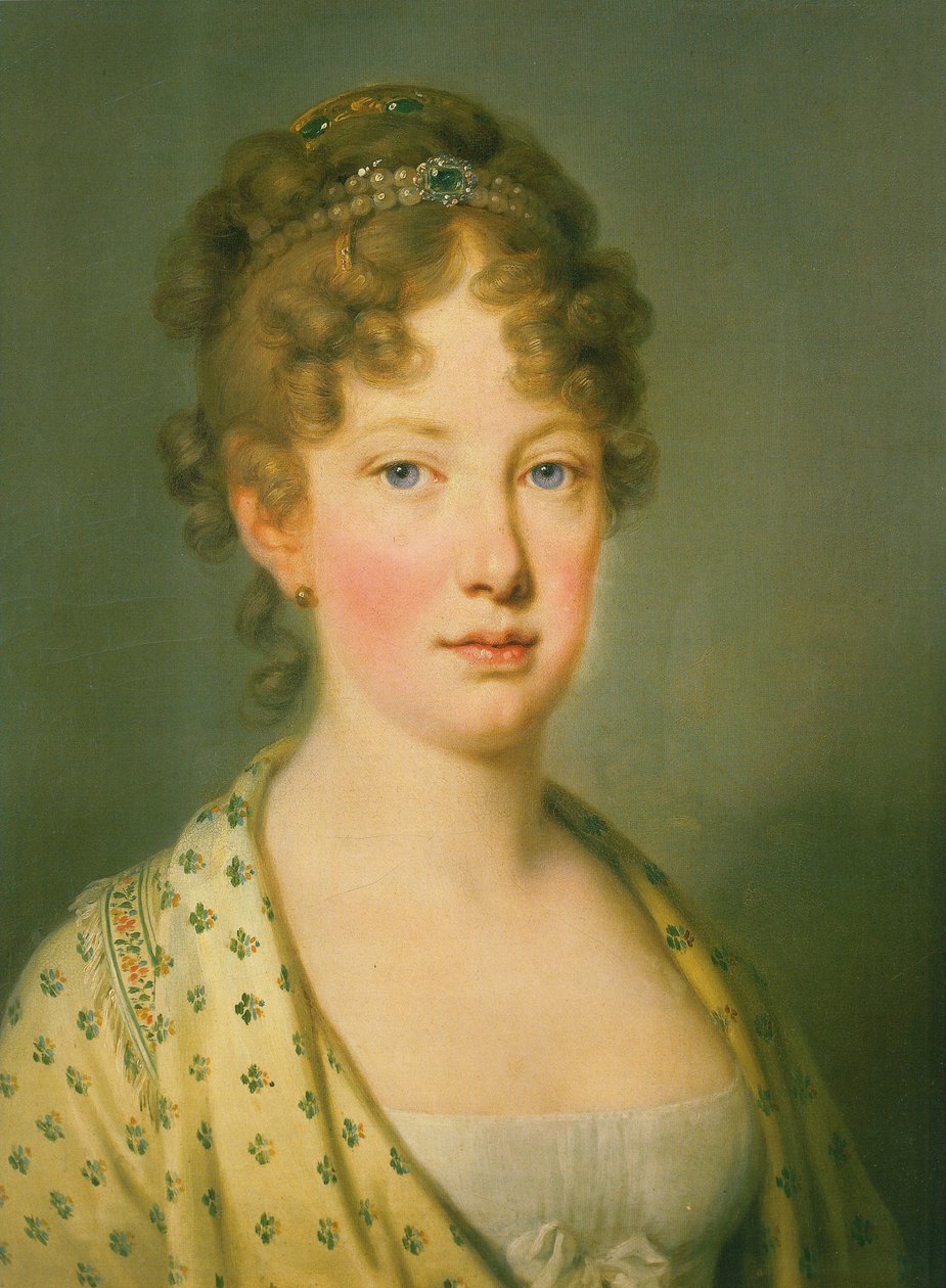 Porträt von Maria Leopoldina von Österreich von Joseph Kreutzinger