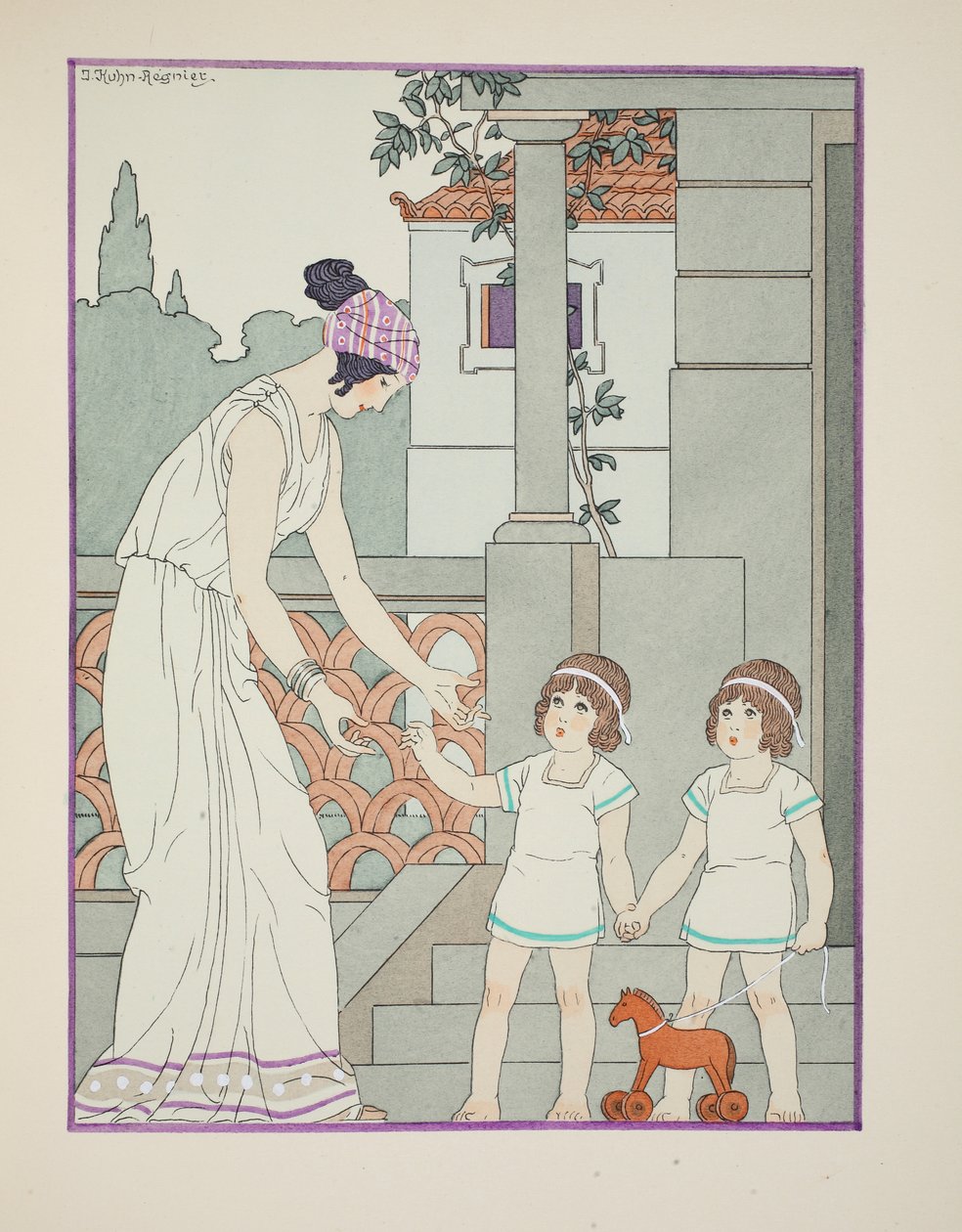 Eineiige Zwillinge, Illustration aus 