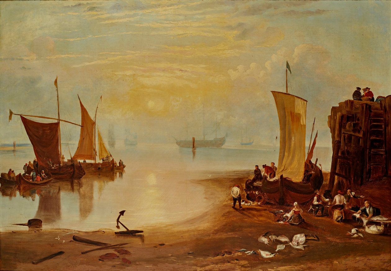 Sonnenaufgang durch Dunst von Joseph Mallord William (after) Turner
