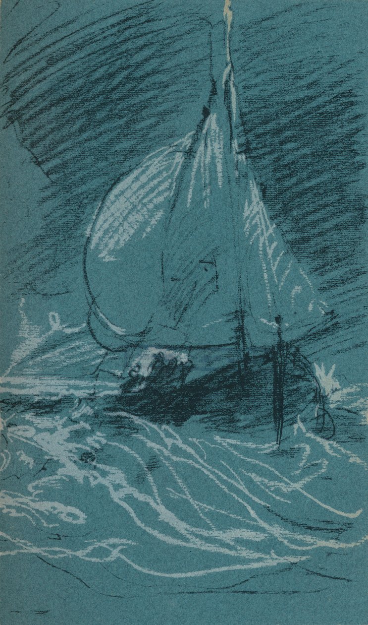 Eine Meeresstudie, um 1830, 1906-7 von Joseph Mallord William Turner