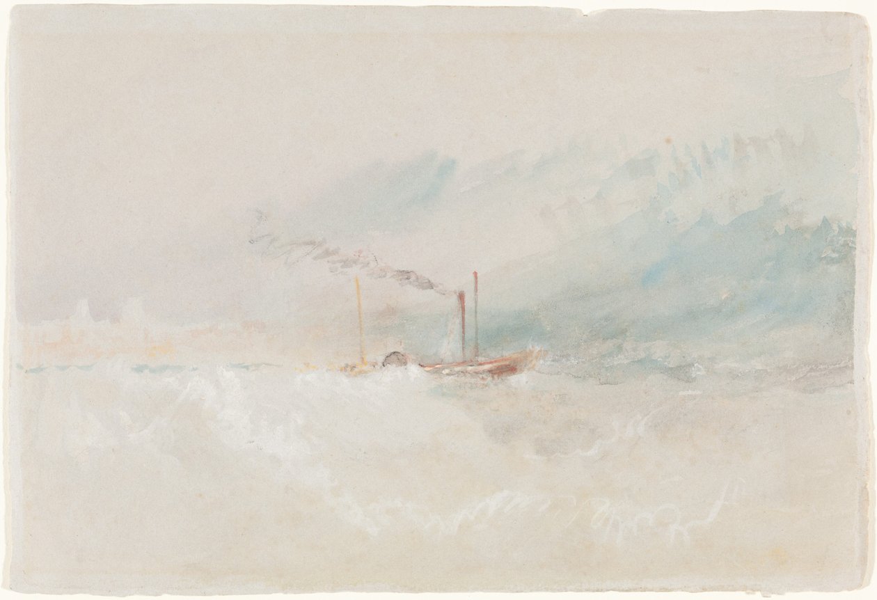 Ein Paketboot vor Dover von Joseph Mallord William Turner