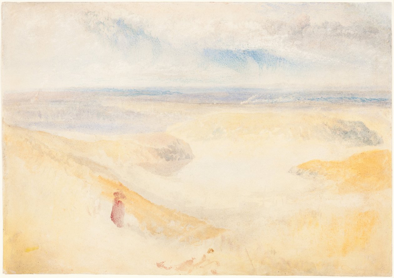 Ein Fluss in Yorkshire von Joseph Mallord William Turner