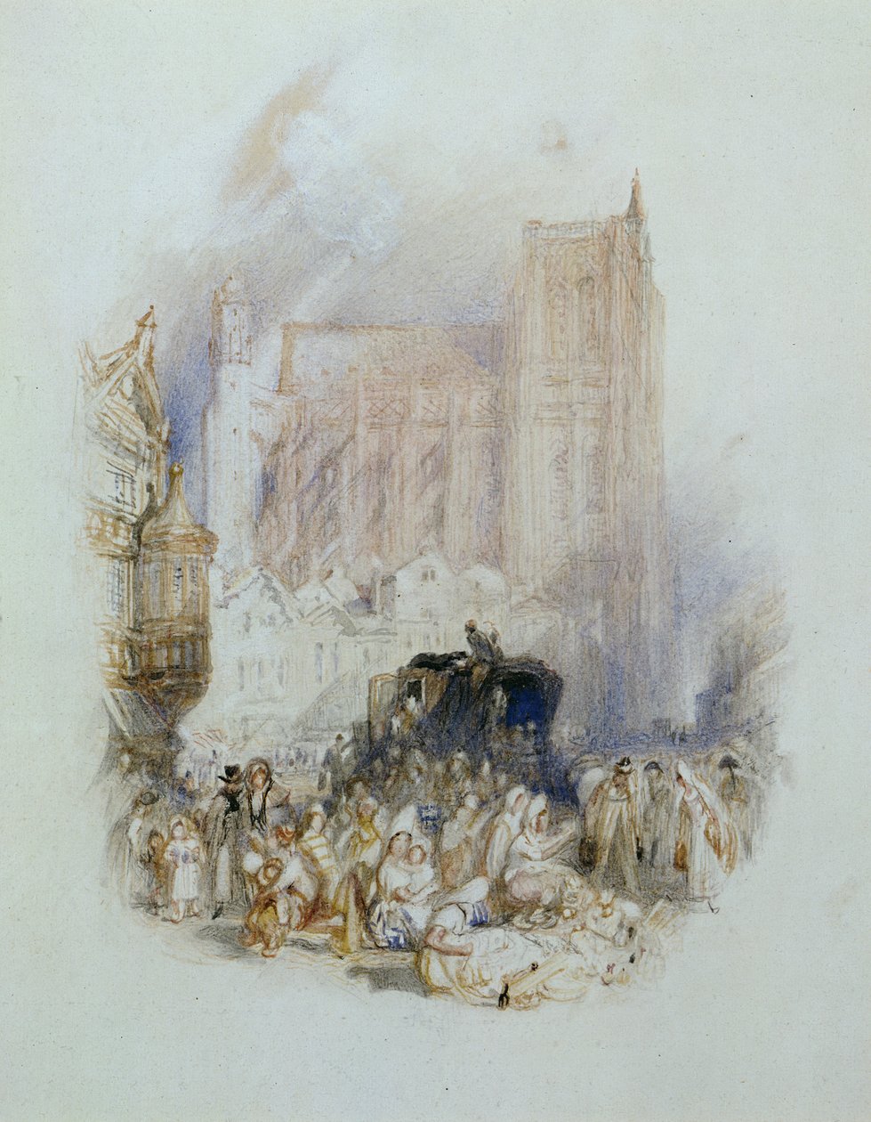 Abbeville von Joseph Mallord William Turner