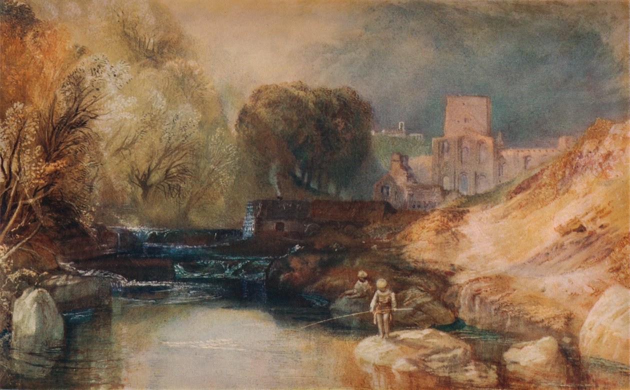 Brinkburn Priory, Northumberland, ca. 1830, 1938 von Joseph Mallord William Turner