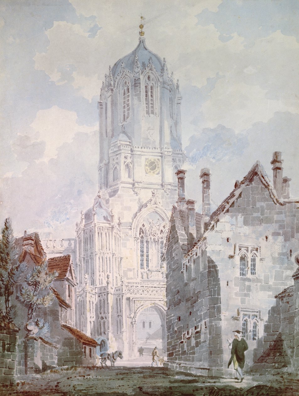 Christ Church, Oxford, 1795 von Joseph Mallord William Turner