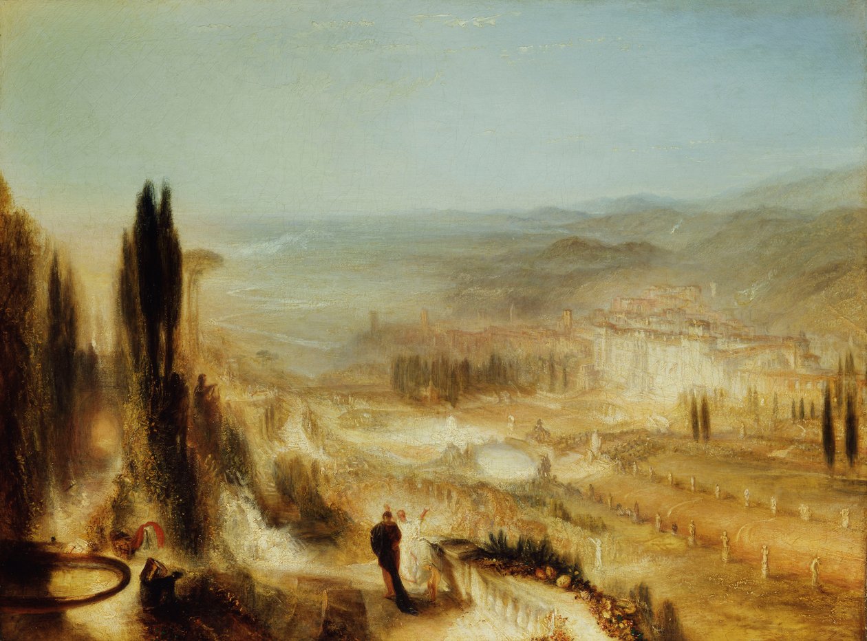 Cicero in seiner Villa, um 1839 von Joseph Mallord William Turner