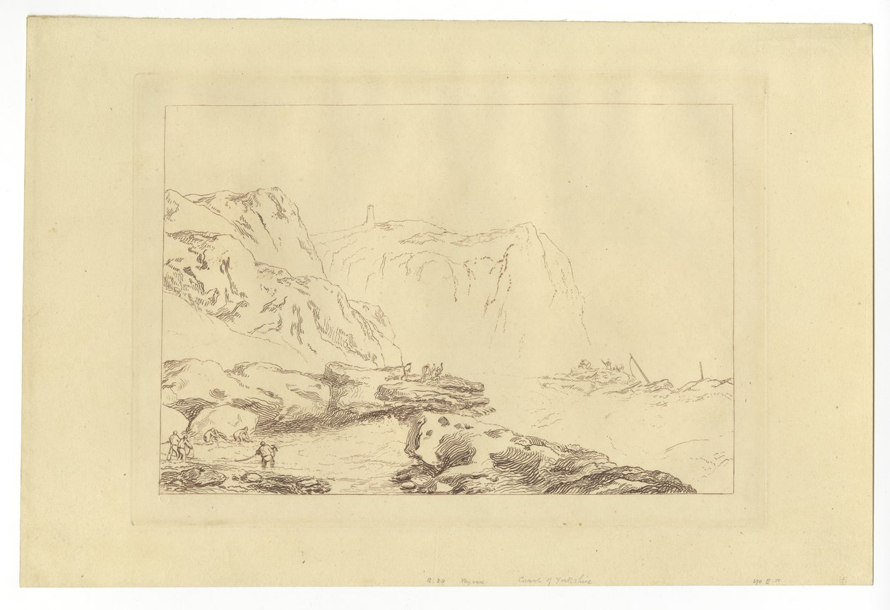 Küste von Yorkshire von Joseph Mallord William Turner