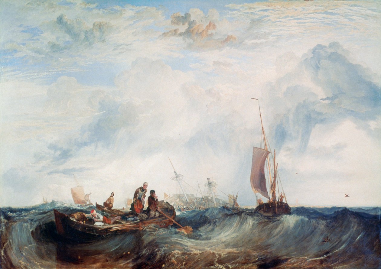 Eingang der Maas, ca. 1819 von Joseph Mallord William Turner