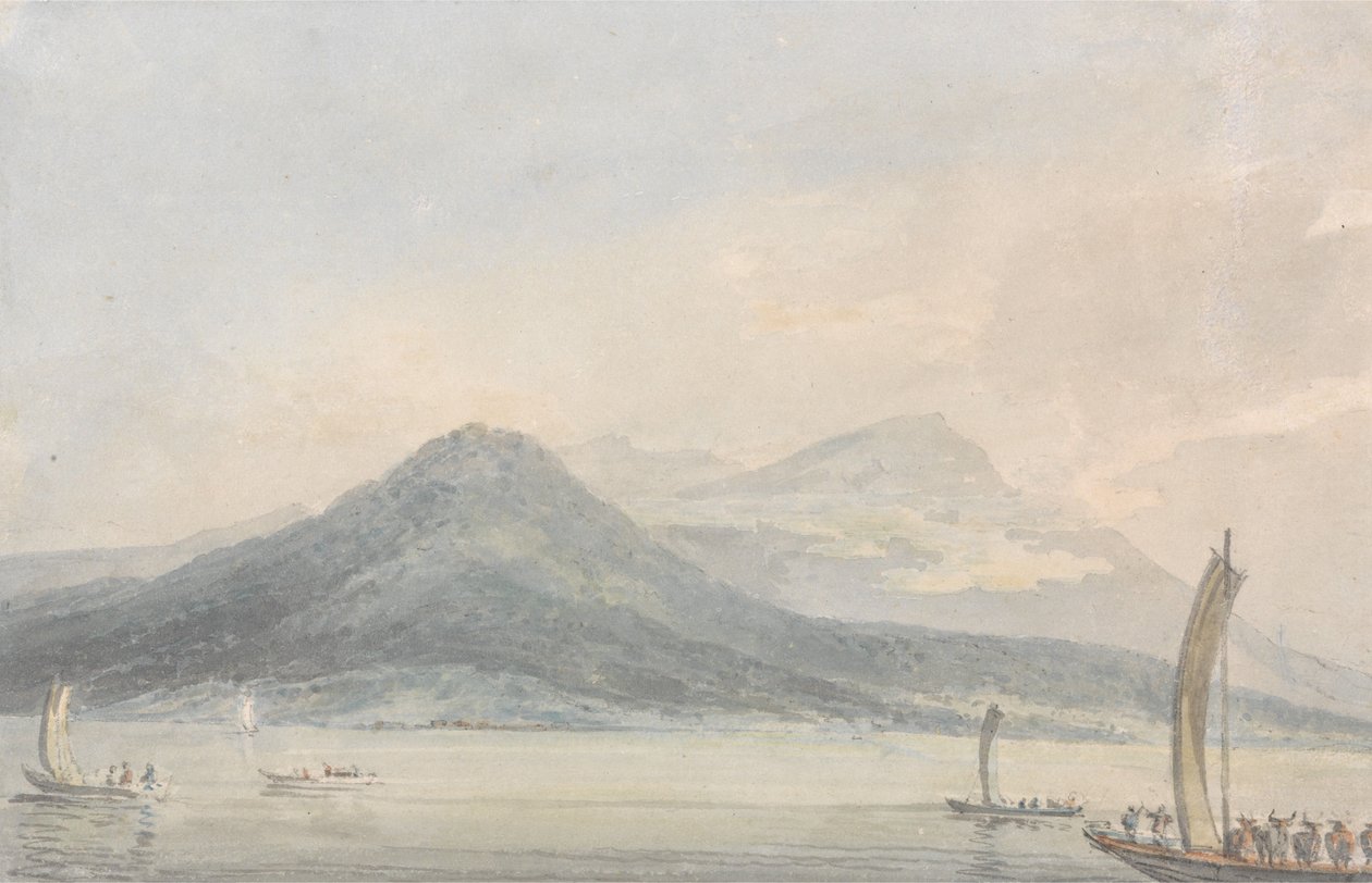 Von der Isola Borromena, Lago Maggiore von Joseph Mallord William Turner